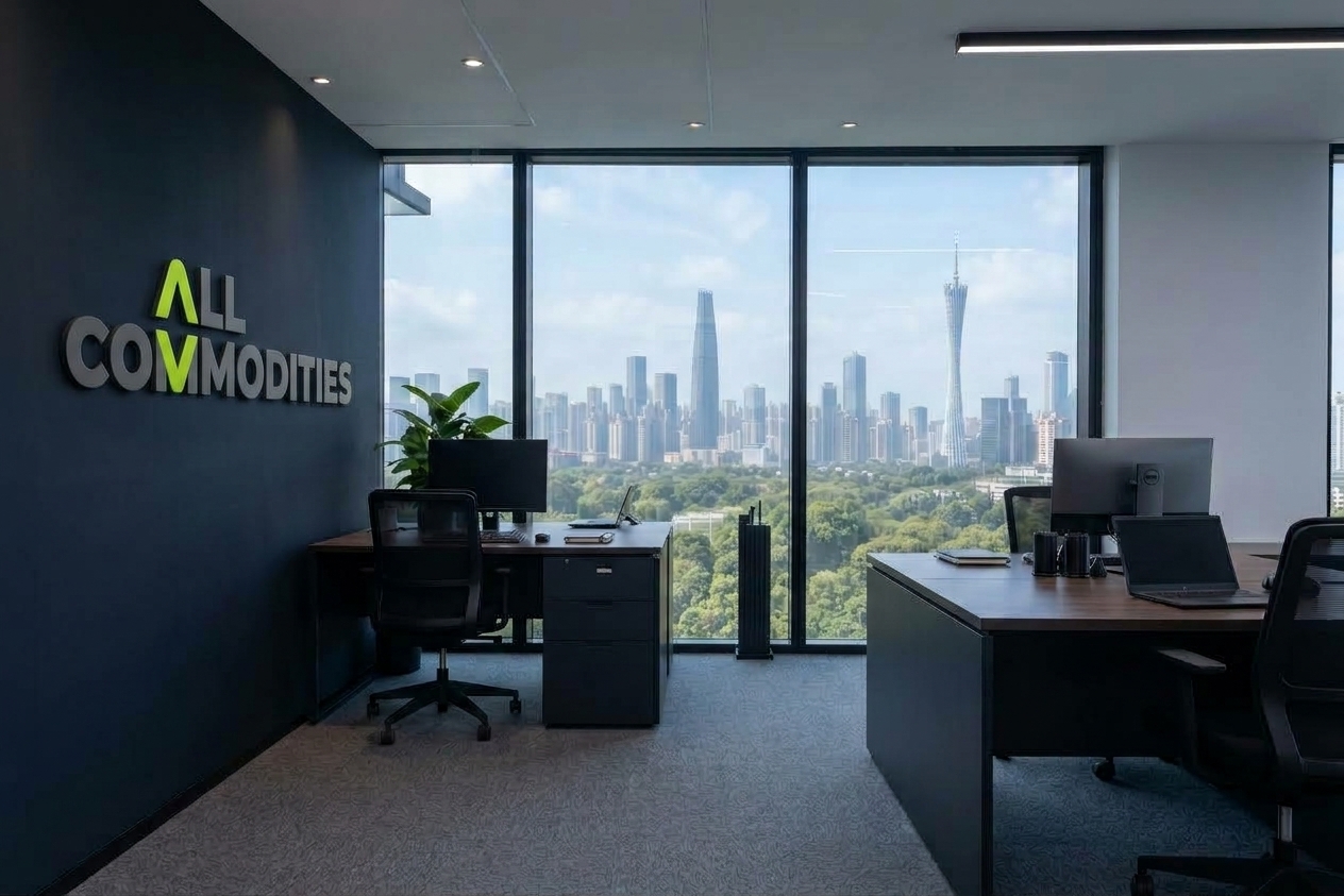 Oficina de All Commodities en Guangzhou, China