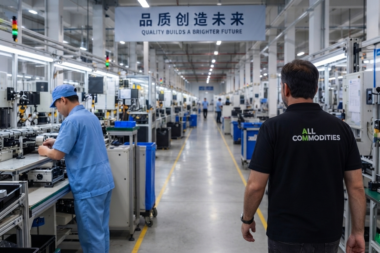 Seguimiento de producción en una fábrica en China
