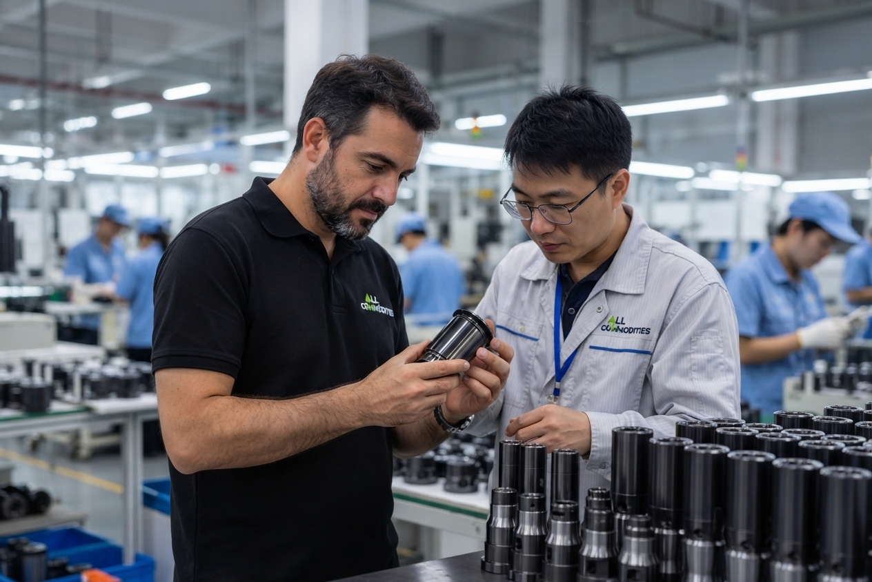 Inspección y control de calidad en una fábrica en China